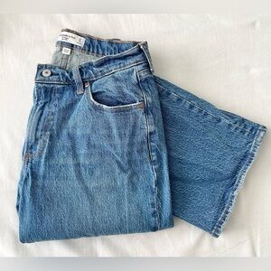 Abercrombie Low Rise Baggy Jean Curve Love (Short Length!)